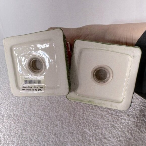 Vintage Ceramicic Lighthousees Salt & Pepper Shakers St. Anthony NL - Picture 3 of 9